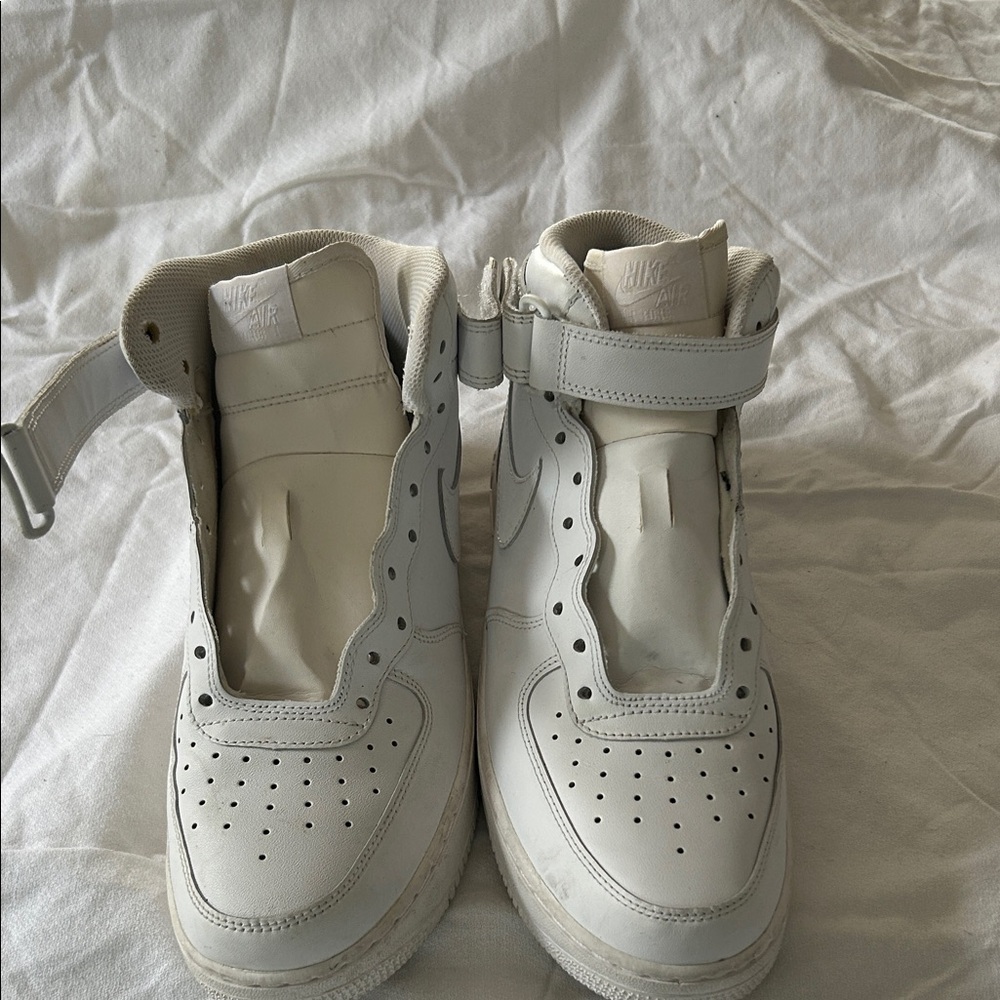 Nike White Air Force One Sneakers